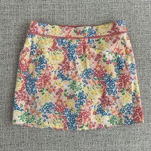 Polo Ralph Lauren RLX Girls Small (7) Floral Pink Skort with built in shorts